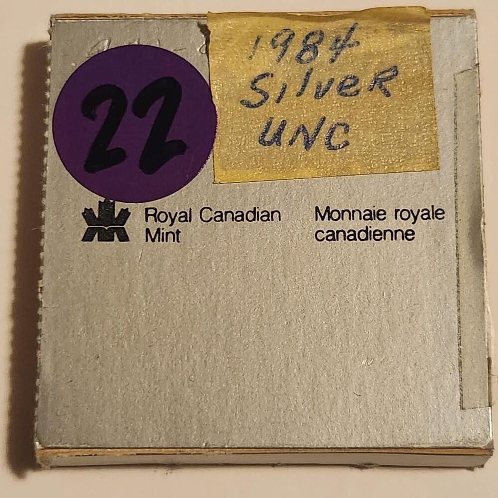 Up for sale is a beautiful 1984 Canadian Silver...
